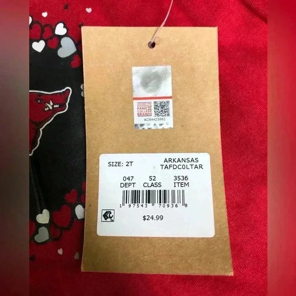 Arkansas Razorbacks 2 Piece Set - Picture 8 of 8